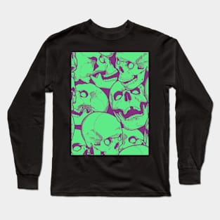 Skull Halloween Long Sleeve T-Shirt